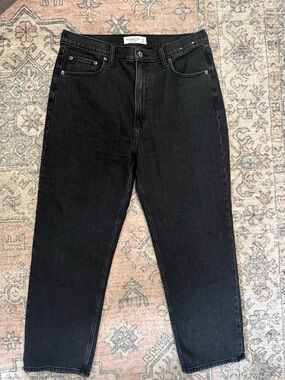 Abercrombie & Fitch Women’s Ankle Straight Ultra High Rise Jeans